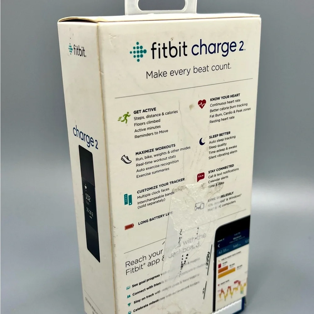 Fitbit Charge 2 For Spares Or Repair- Please Read